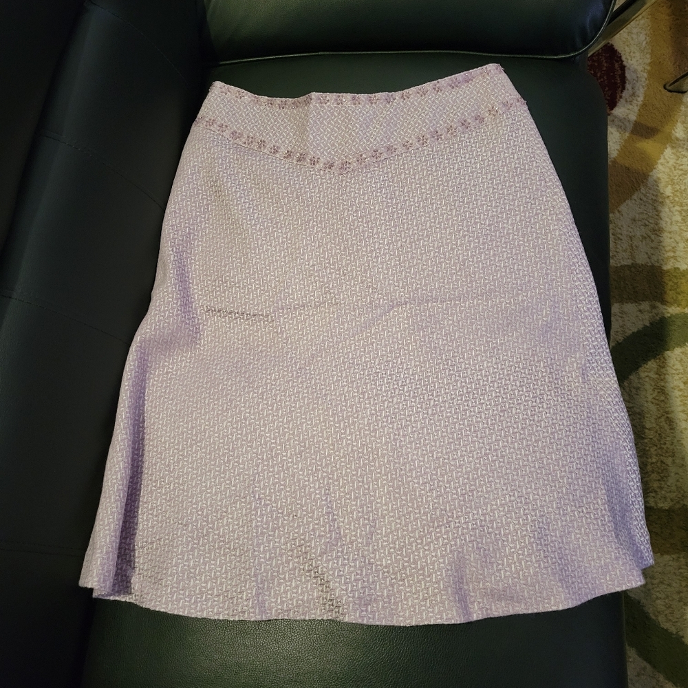 Worthington Pink Skirt with Embellishment